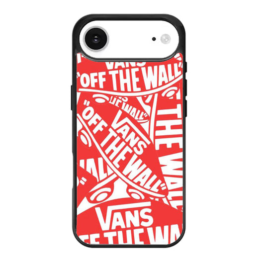 Vans Red Wallpaper iPhone Air Case