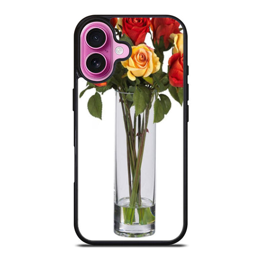 Vase Rose Flower iPhone Case Cover
