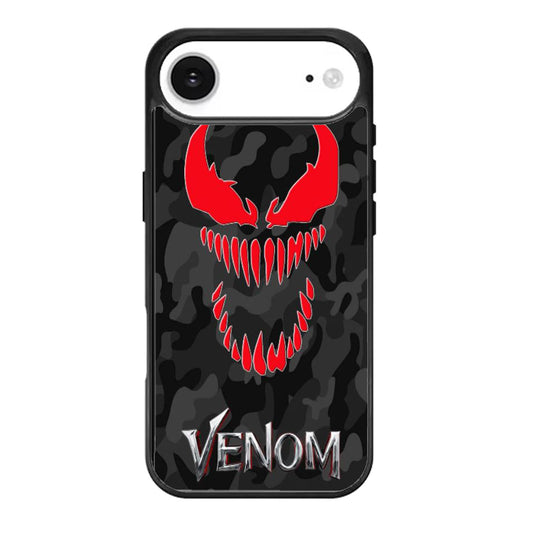 Venom Black Camo iPhone Air Case
