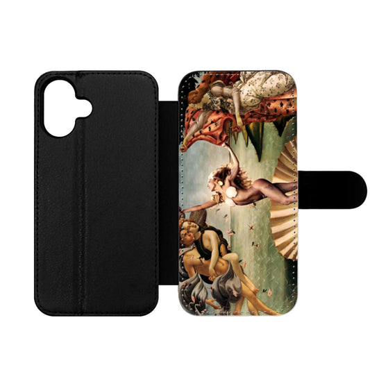 Venus Lady Gaga Painting Wallet iPhone Case