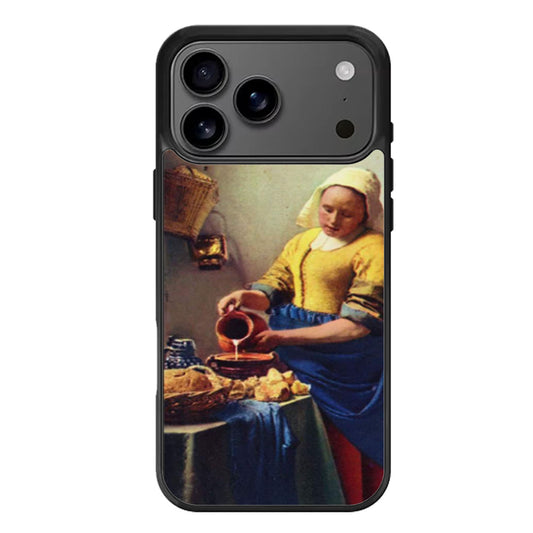 Vermeer Milkmaid iPhone 17 Pro Max Case