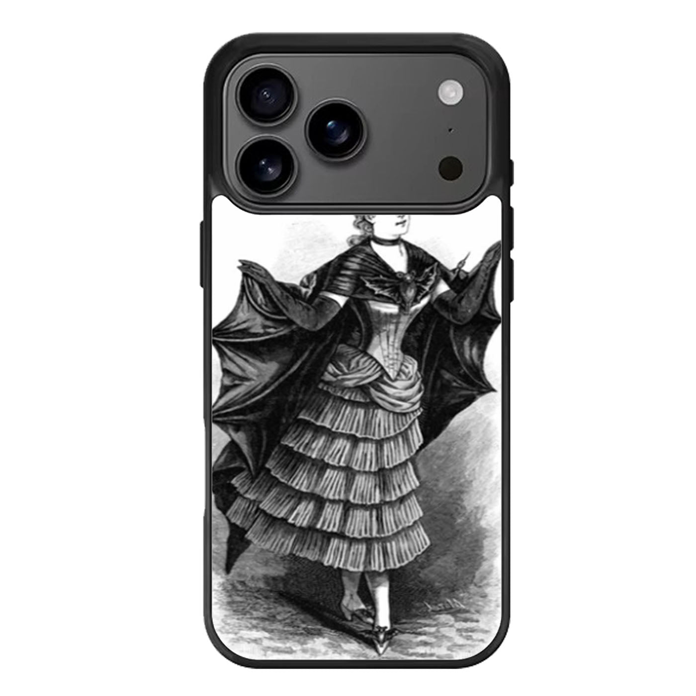Victorian Bat Girl iPhone 17 Pro Max Case