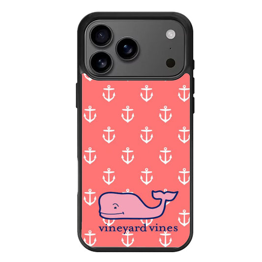 Vineyard Vines Pink Logo iPhone 17 Pro Max Case