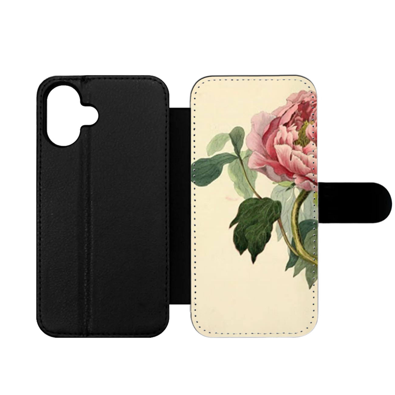 Vintage Botany Wallet iPhone Case