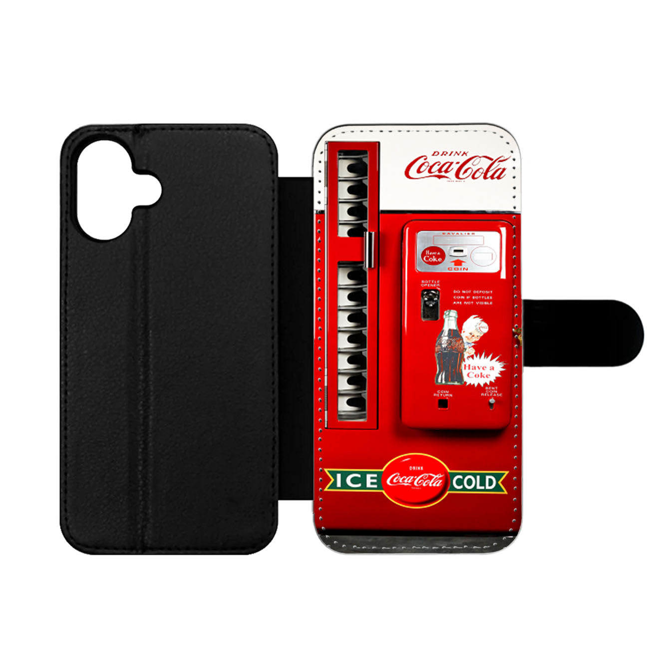 Vintage Coca Cola machine Wallet iPhone Case