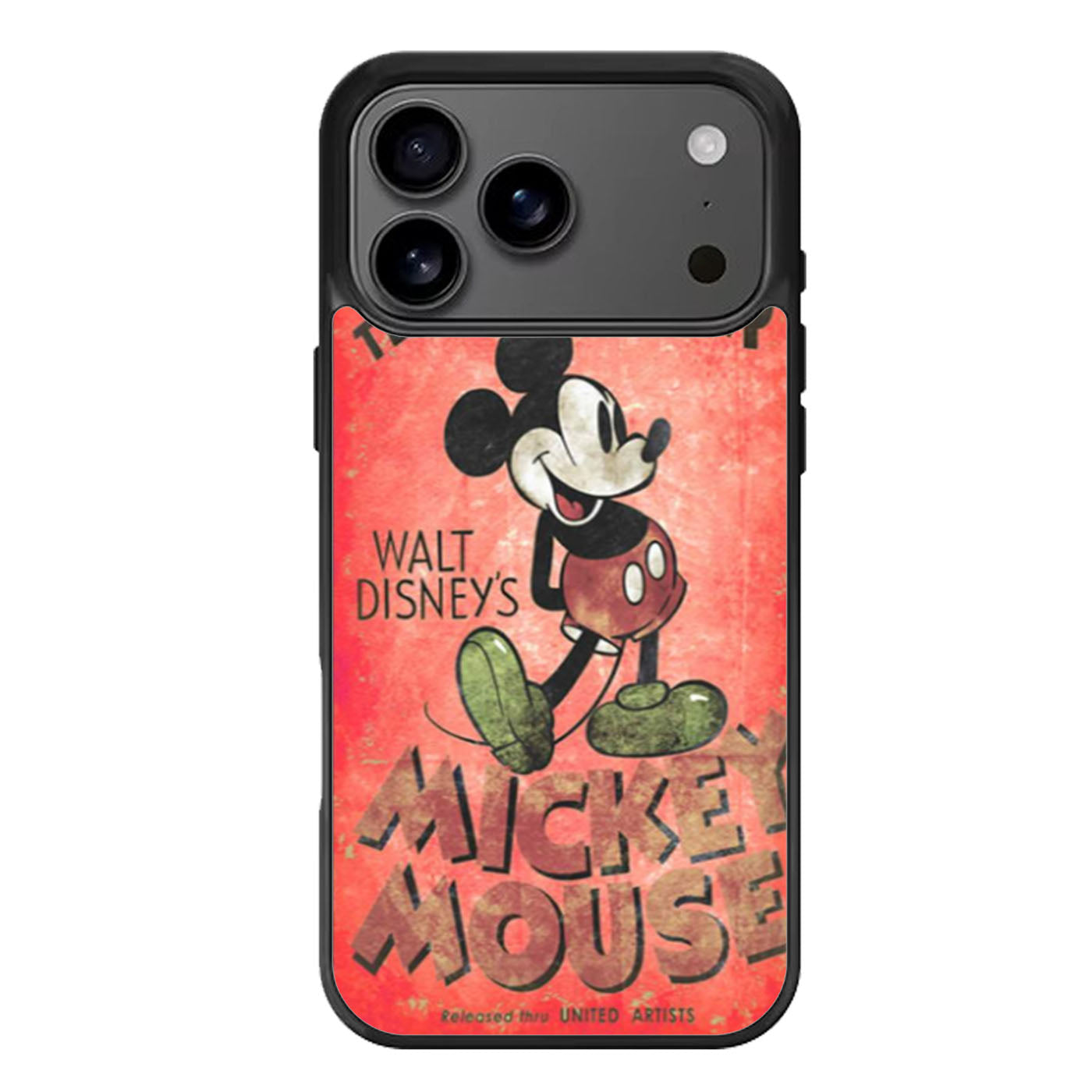 Vintage Dinsey Mickey Mouse Retro Disneyland iPhone 17 Pro Max Case