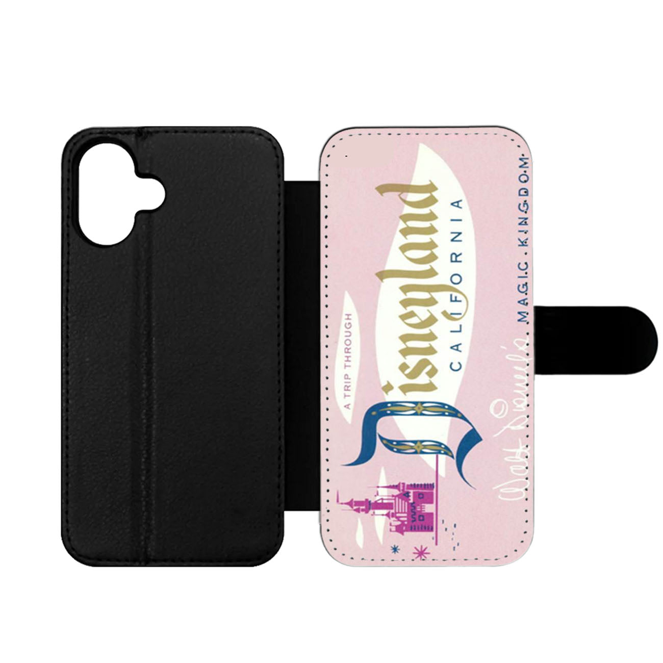Vintage Disneyland Ticket Wallet iPhone Case