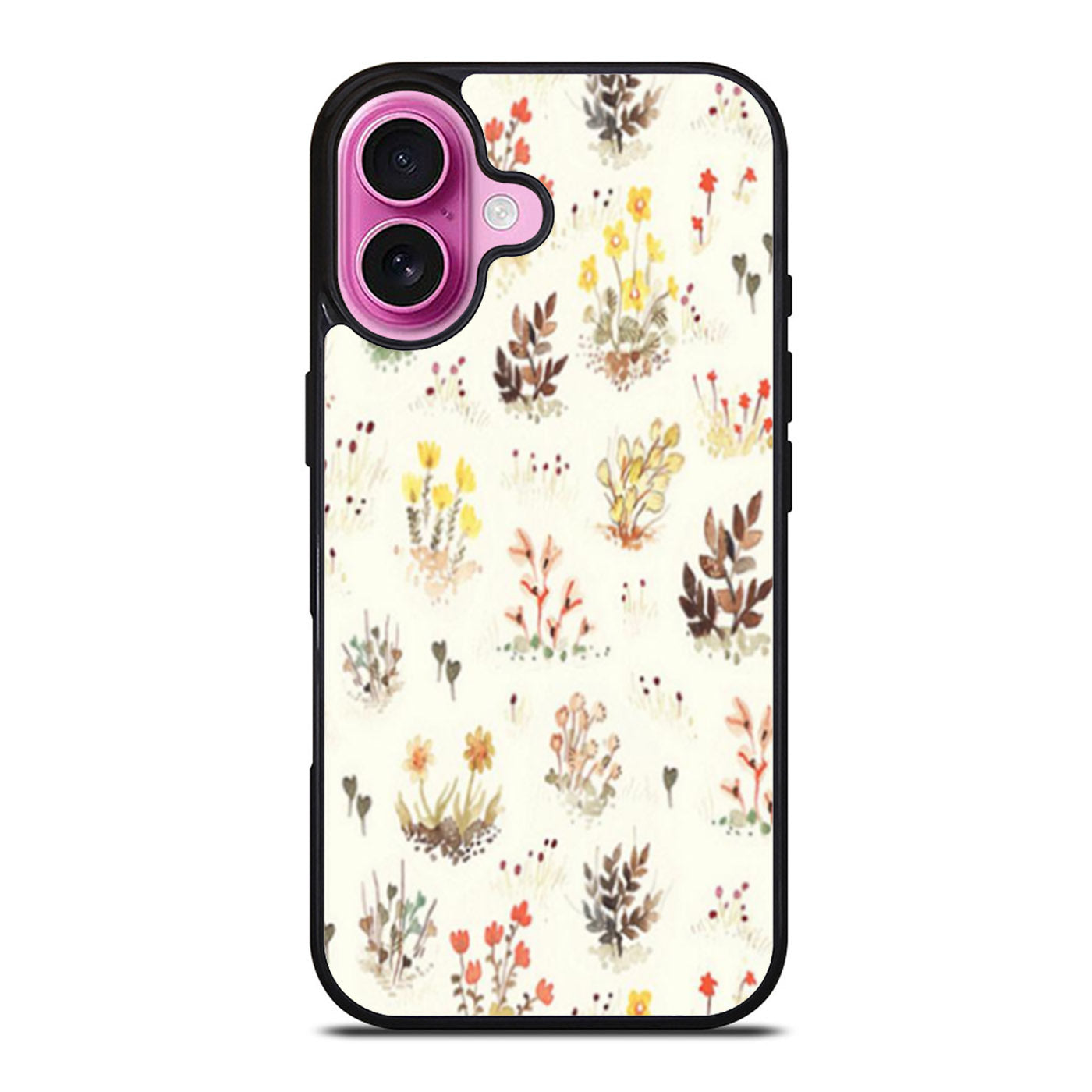 Vintage Flowers Design iPhone Case Cover