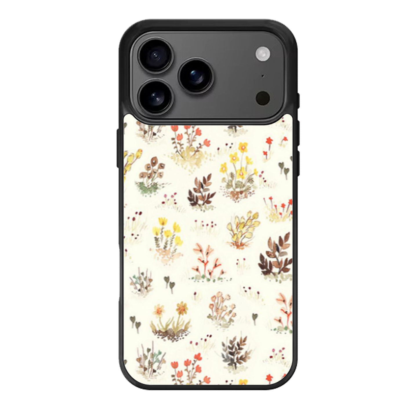 Vintage Flowers Design iPhone 17 Pro Max Case
