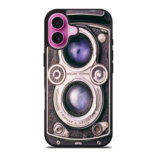 Vintage Rolleiflex camera iPhone Case Cover