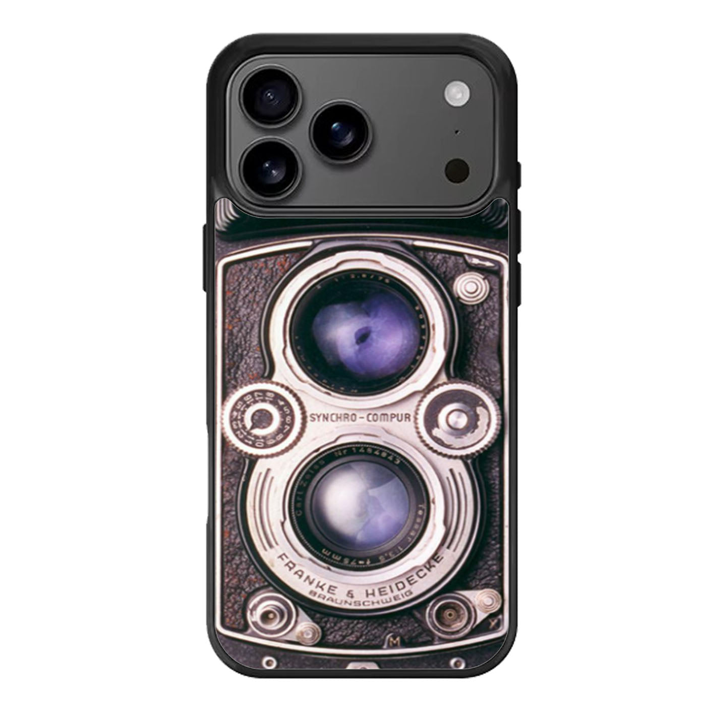 Vintage Rolleiflex camera iPhone 17 Pro Max Case