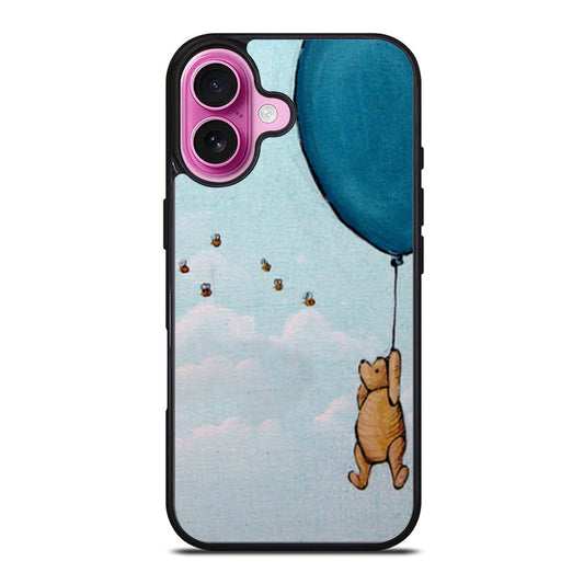 Vintage Winnie The Pooh Balloon iPhone Case Cover