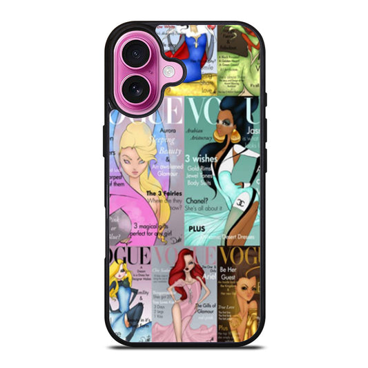 Vogue Magazine Disney Princesses iPhone Case Cover