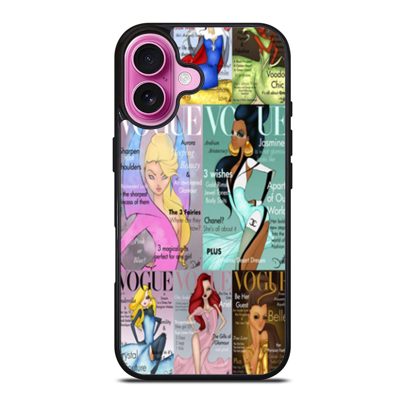 Vogue Magz Princesses iPhone Case Cover