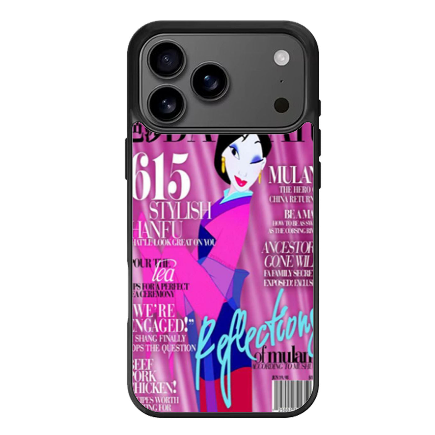 Vogue Mulan Bazaar iPhone 17 Pro Max Case