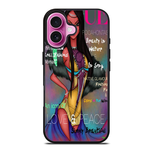 Vogue Pocahontas iPhone Case Cover