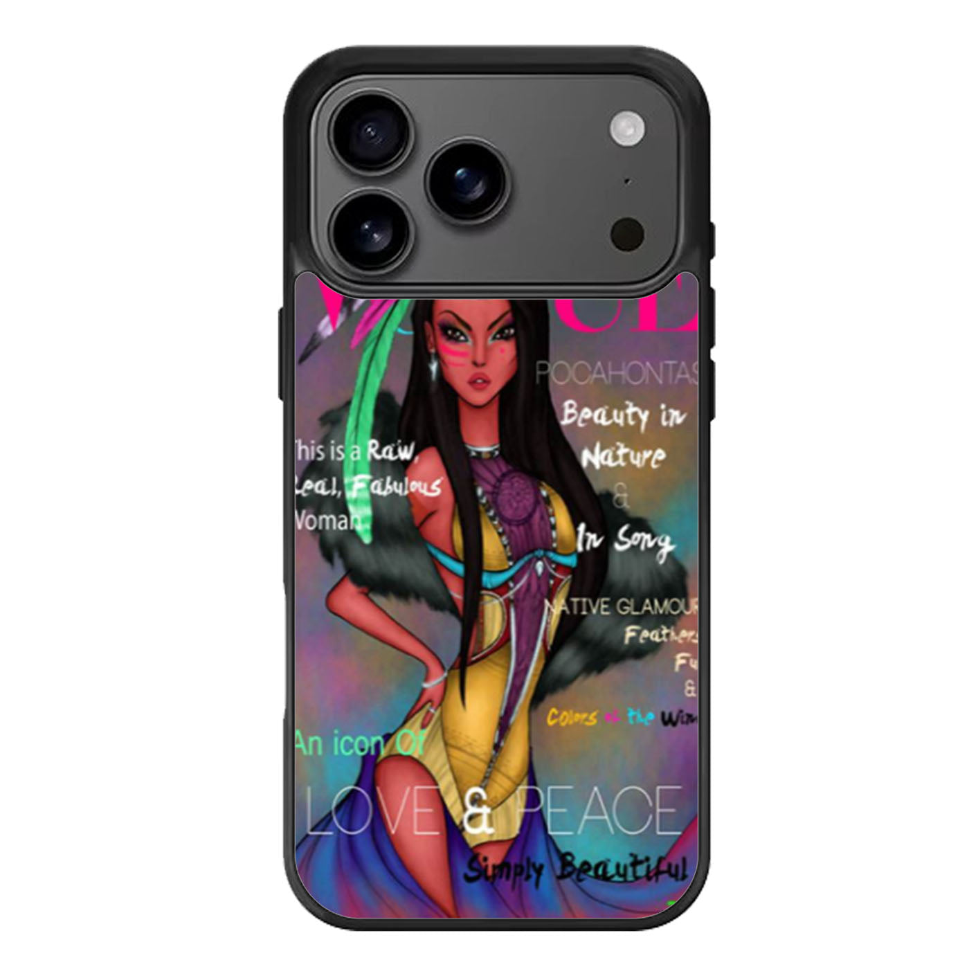 Vogue Pocahontas iPhone 17 Pro Max Case