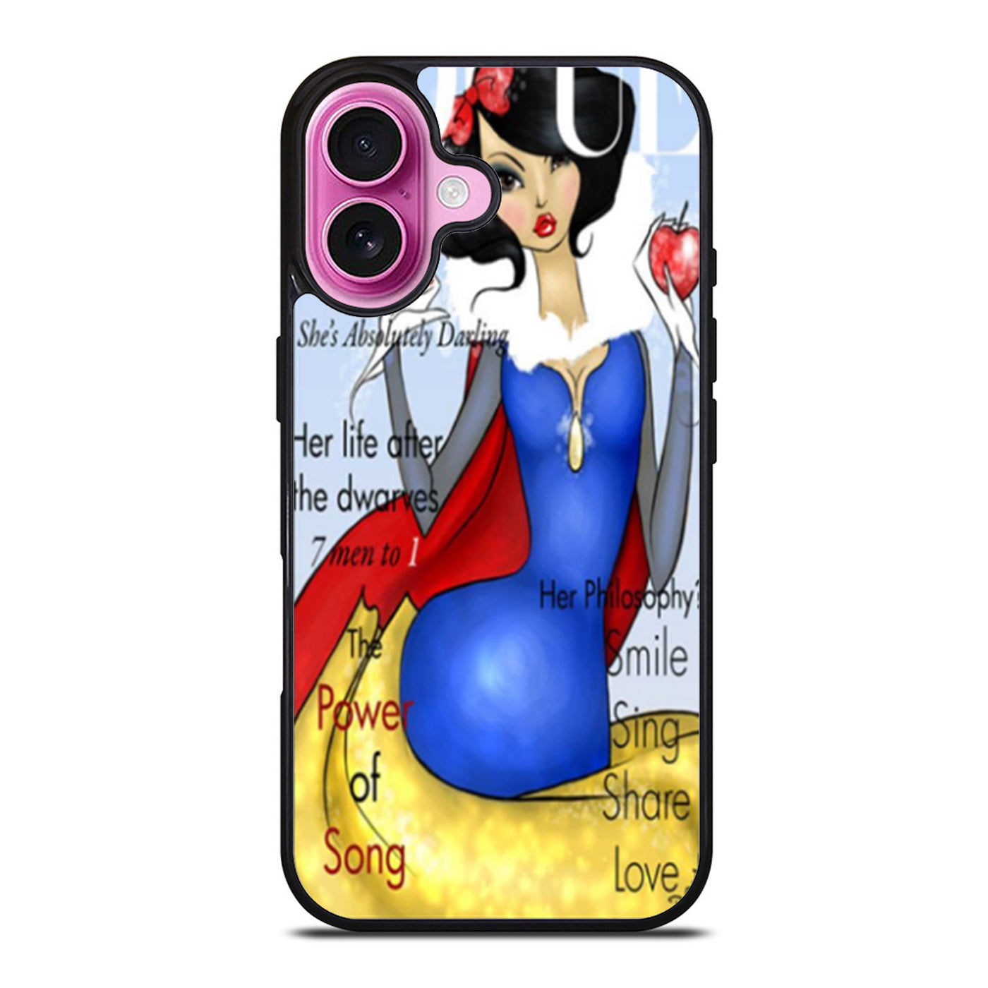 Vogue Snow White iPhone Case Cover