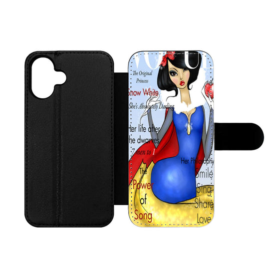 Vogue Snow White Wallet iPhone Case