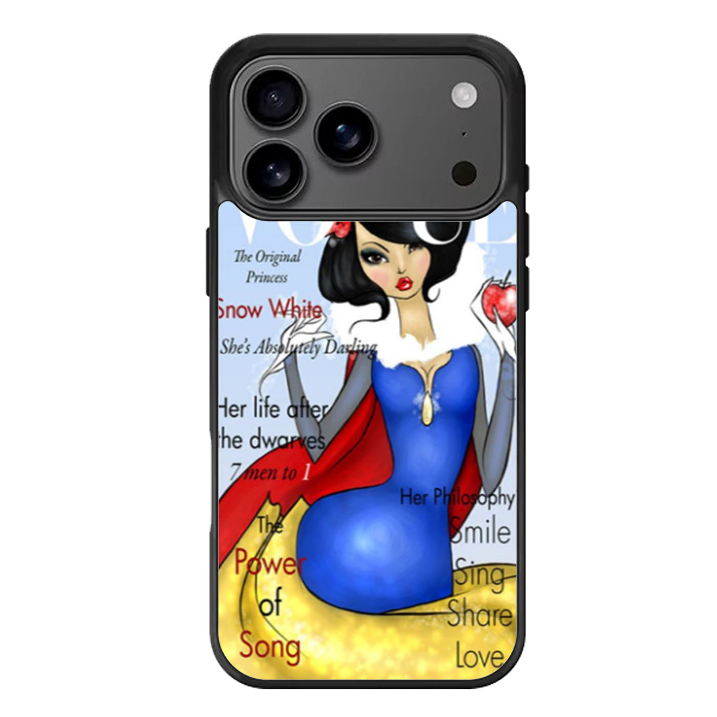 Vogue Snow White iPhone 17 Pro Max Case