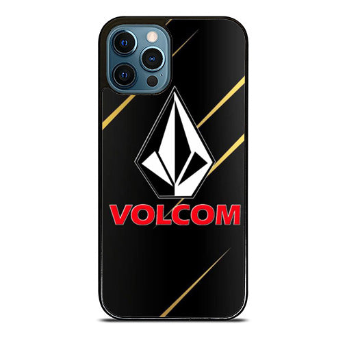 Volcom Black Metallic iPhone 15 Pro Max Case
