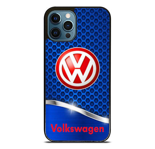 Volkswagen Blue Metallic iPhone 14 Pro Max Case