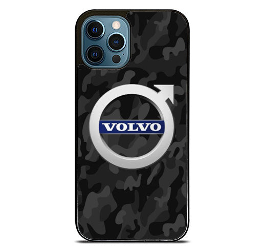 Volvo Black Camo iPhone 14 Pro Max Case