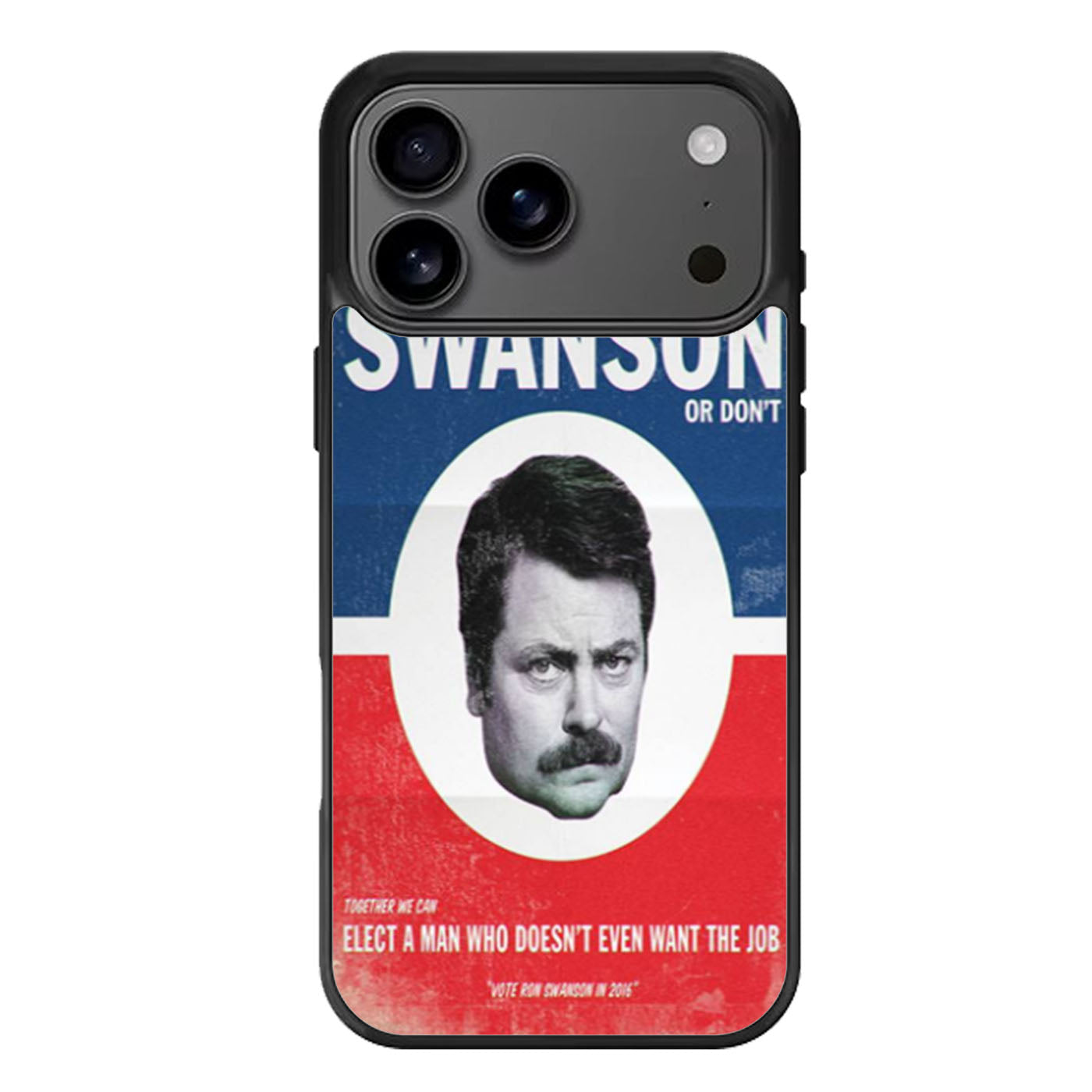 Vote Ron Swanson iPhone 17 Pro Max Case