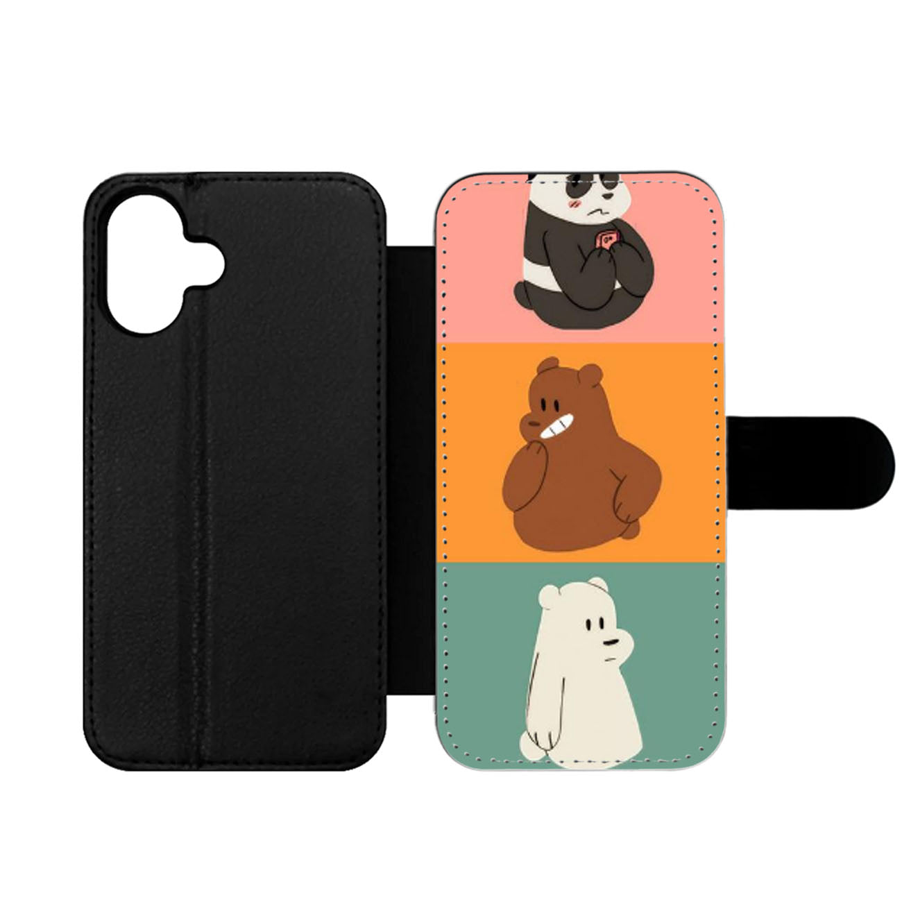WE BARE BEARS TWO Wallet iPhone Case