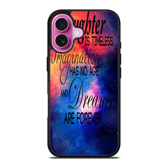 Walt Disney Quote Nebula iPhone Case Cover