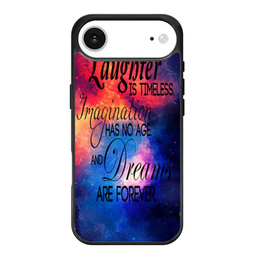 Walt Disney Quote Nebula iPhone Air Case
