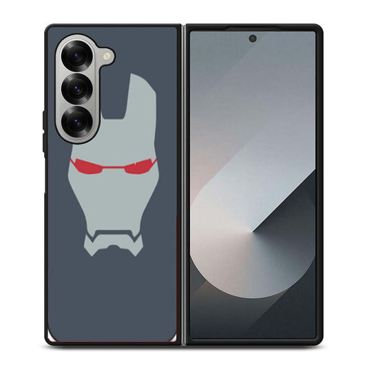 War Machine Helmet Samsung Z Fold 6 Case