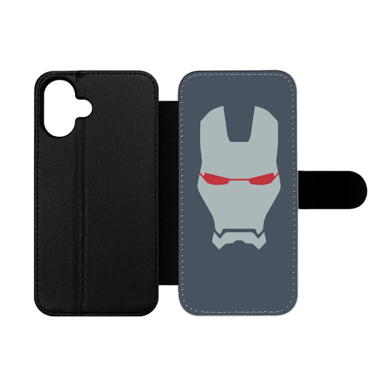 War Machine Helmet Wallet iPhone Case