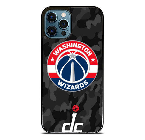Washington Wizards Black Camo iPhone 14 Pro Max Case