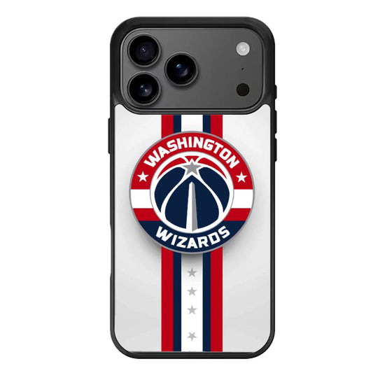 Washington Wizards Stripe iPhone 17 Pro Max Case