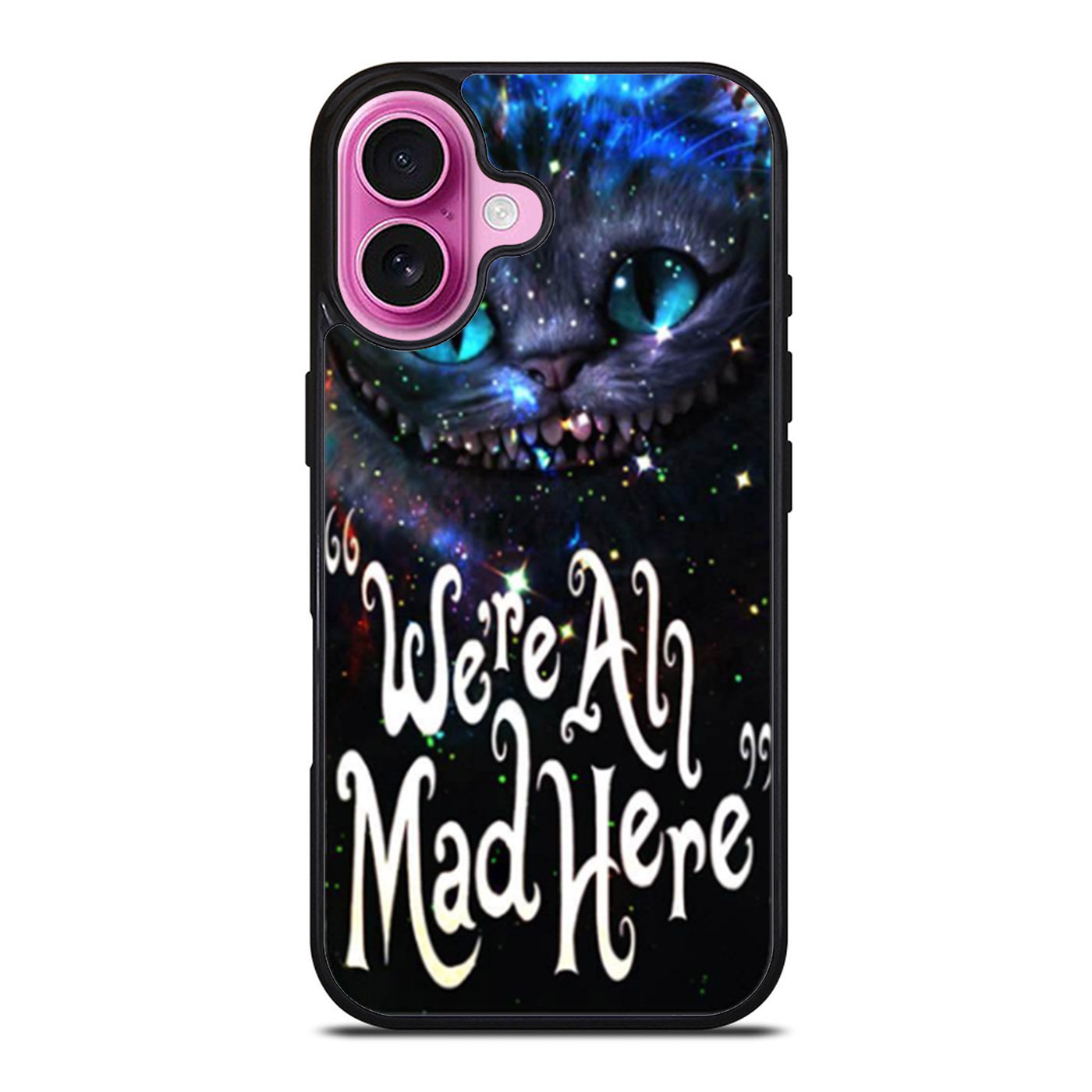 Were All Made Here Galaxy Cat Design iPhone Case Cover