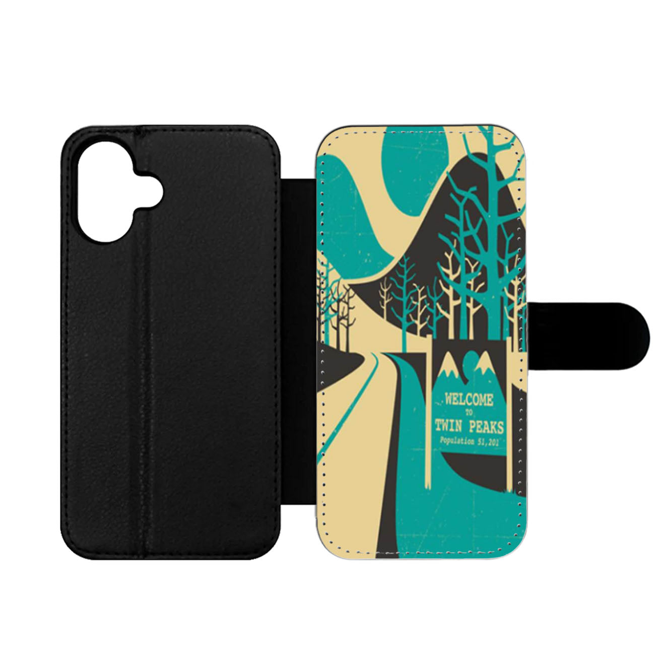 Welcome To Twin Peaks Wallet iPhone Case