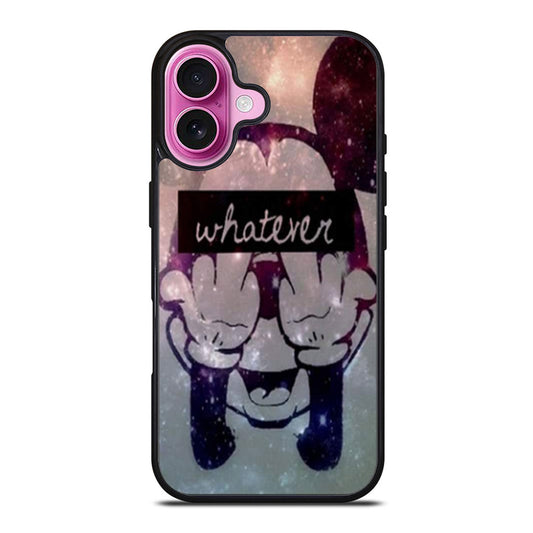Whatever Mickey Mouse iPhone Case Cover