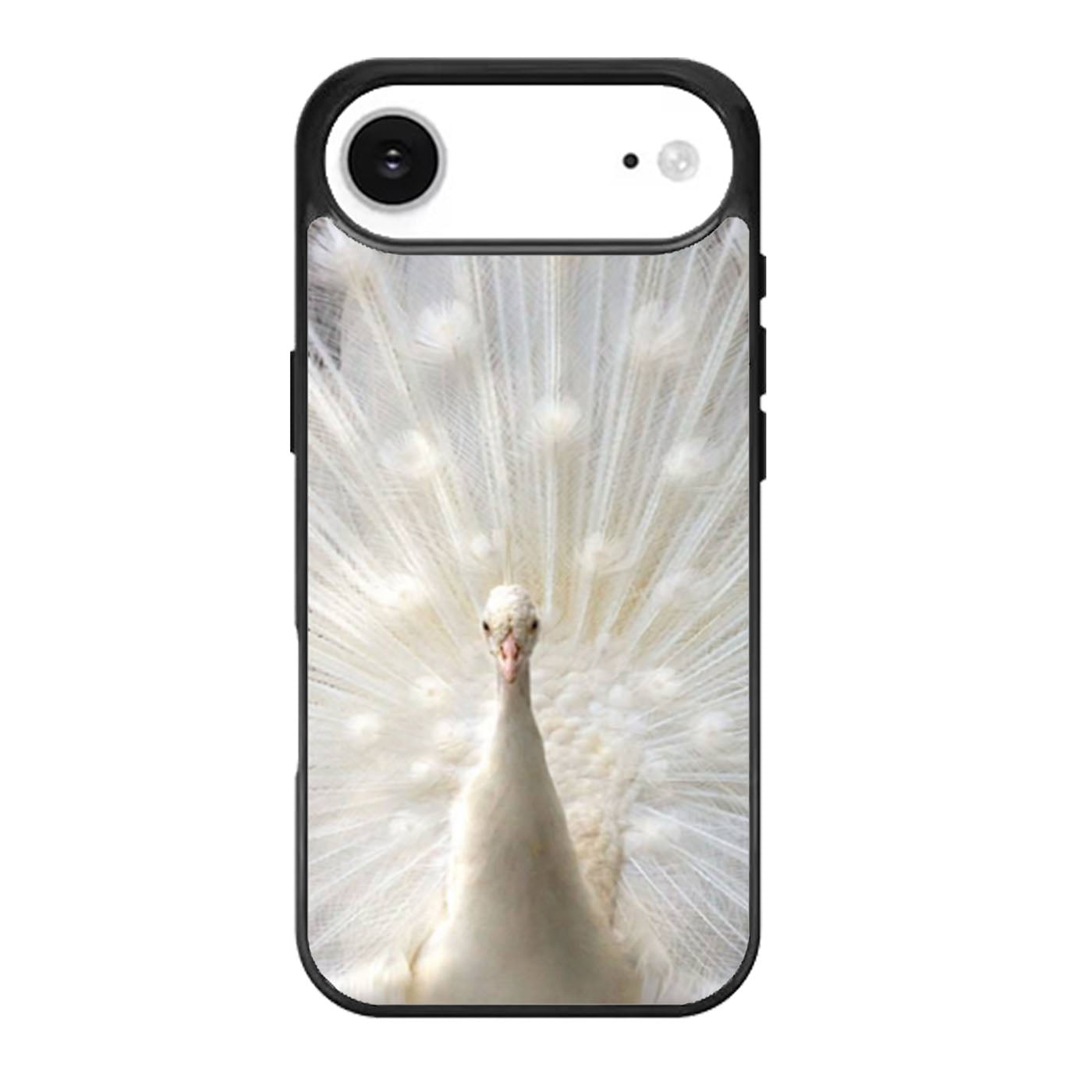 White Peacock iPhone Air Case
