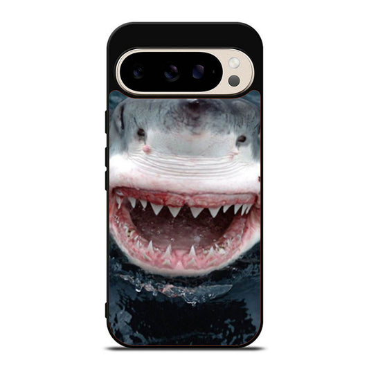 White Shark Portrait Google Pixel 9 Pro Case