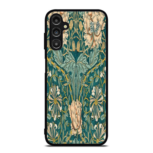 William Morris Honeysuckle Peach Flower Samsung A16 Case