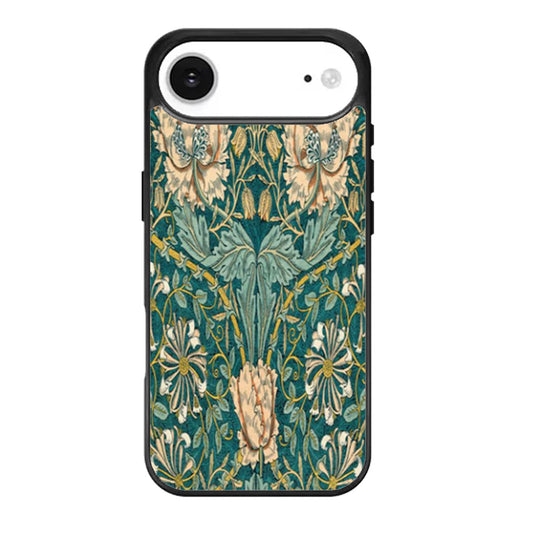 William Morris Honeysuckle Peach Flower iPhone Air Case