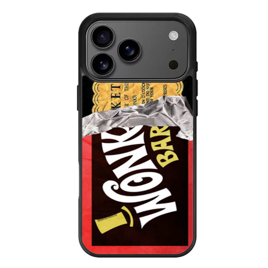 Willy Wonka Golden Ticket Chocolate iPhone 17 Pro Max Case