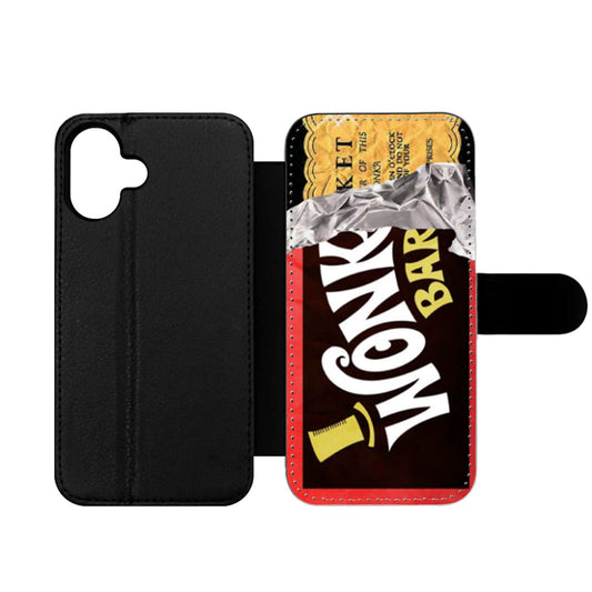 Willy Wonka Golden Ticket Chocolate Wallet iPhone Case