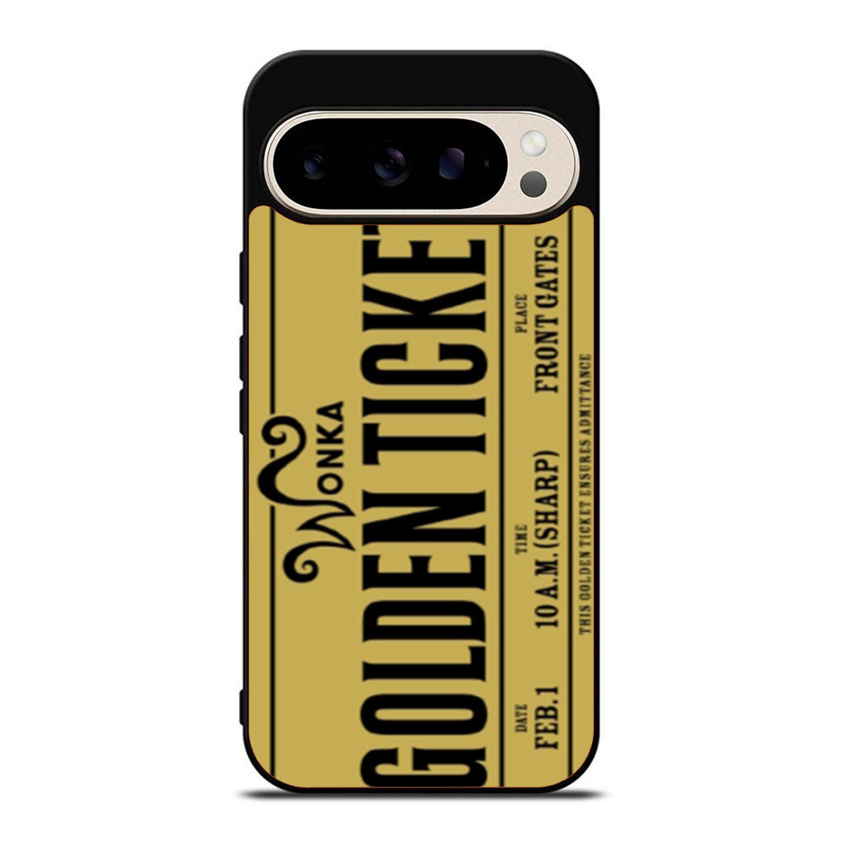 Willy Wonka Golden Ticket Two Google Pixel 9 Pro Case
