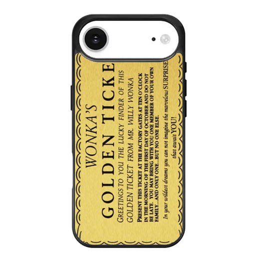 Willy Wonka Golden Ticket iPhone Air Case