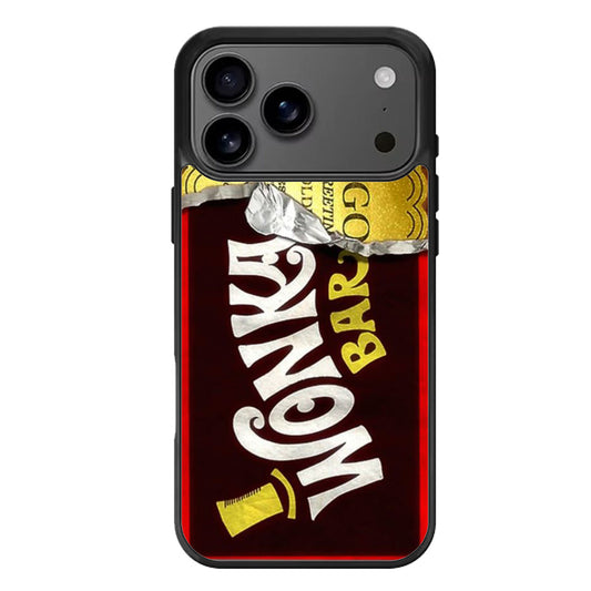 Willy Wonka chocolate Golden iPhone 17 Pro Max Case