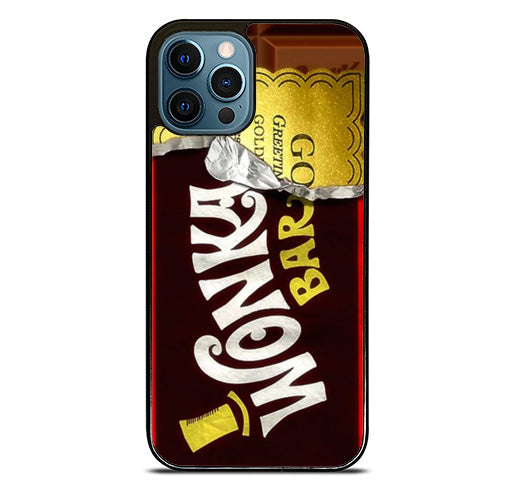 Willy Wonka chocolate Golden iPhone 15 Pro Max Case