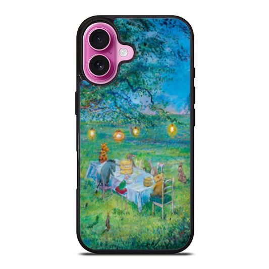 Winnie The Pooh Artwork Watercolor Painting iPhone Case Cover