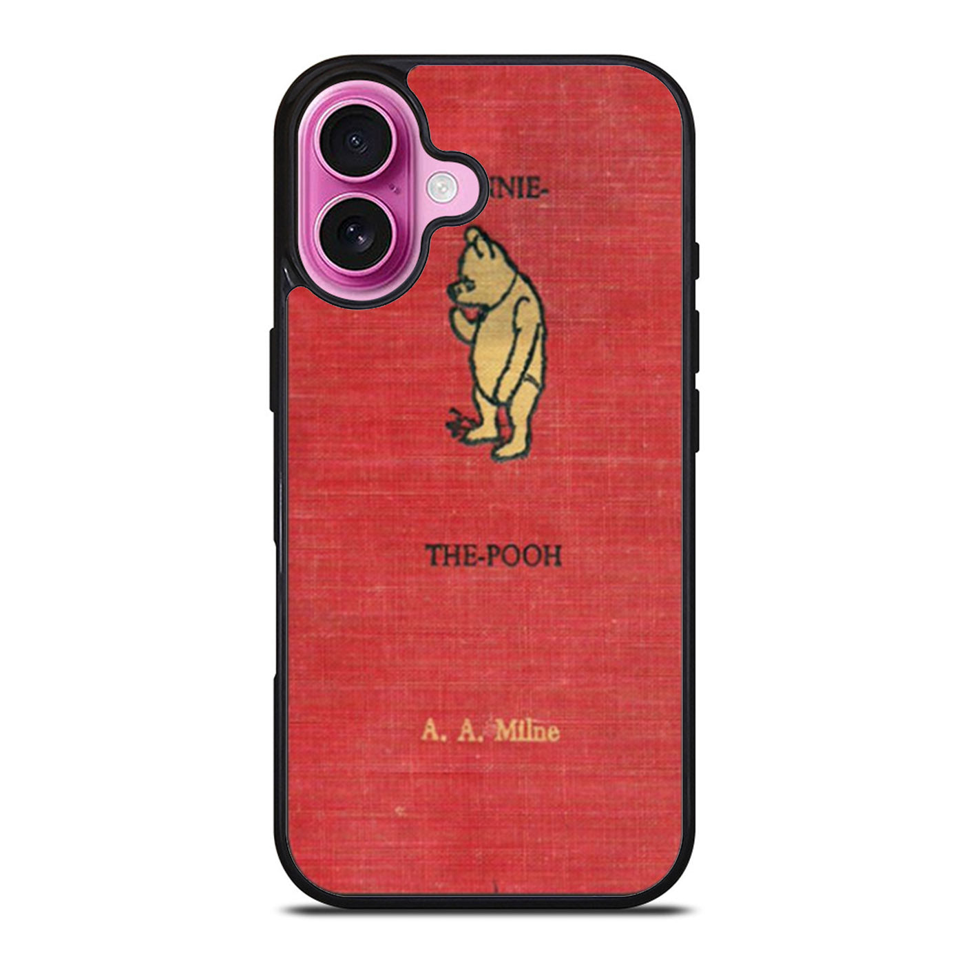 Winnie The Pooh Cover Book iPhone Case Cover